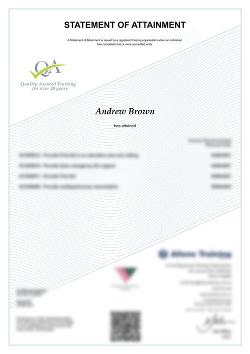 Get nationally recognized first aid certificate perth. WJS Trainings are fast and high quality content. Plus we come to your business.