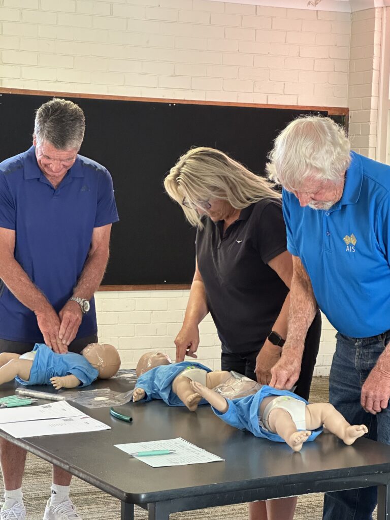 Childcare first aid training for bus drivers. We come to bus transport companies to perform CPR and childcare first aid course