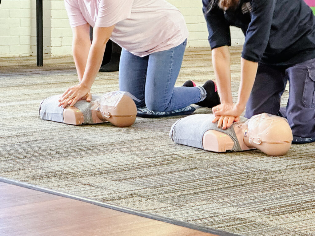 CPR course In Perth for groups of 5-100+ people