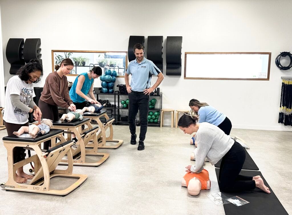 Refreshing CPR skills - onsite at the workplace