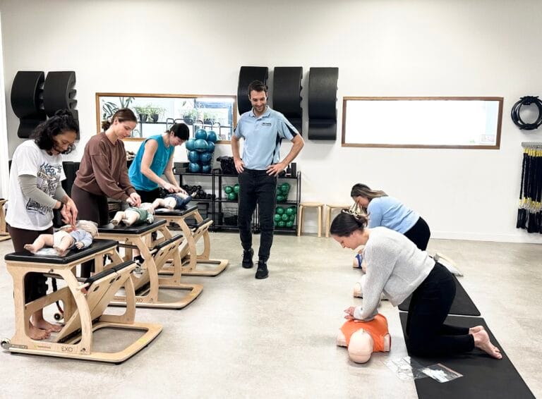 Refreshing CPR skills - onsite at the workplace